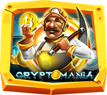 Crypto Mania เป็นเกมสล็อต บิทคอยน์