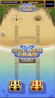 ตัวเลือกการเดิมพันชนะไลน์เดิมพัน เกม Golden Crab