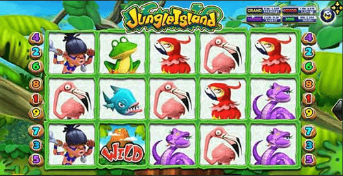 สัญลักษณ์ เกม Jungle island