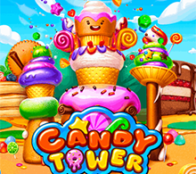 Candy Tower เกมสล็อตโลกแห่งขนมหวาน