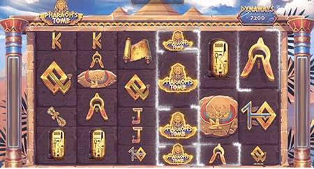 รูปแบบเกมสล็อต Pharaohs Tomb
