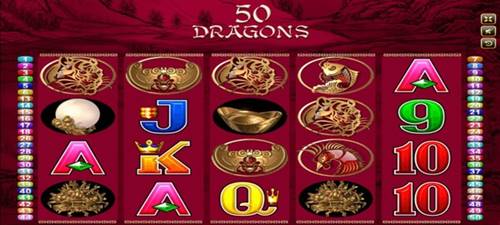 ลักษณะของเกม 50 Dragons