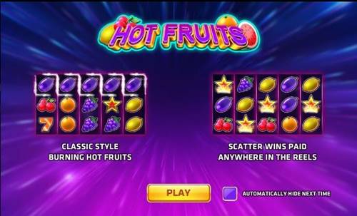 ฟีเจอร์พิเศษในเกมสล็อต Hot Fruits