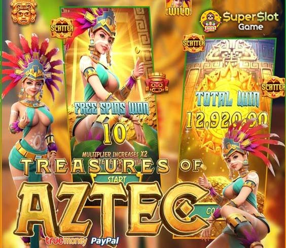 Treasures of Aztec เกมสาวถ่ำ PG